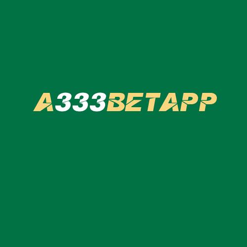 Logo da A333BETAPP